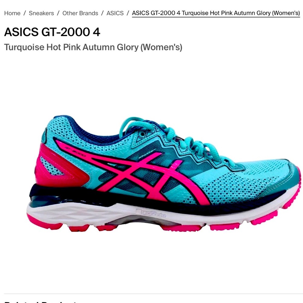 ASICS GT-2000 4 Turquoise - women’s 8.5